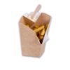 Tischplatte Pommes Frites Tasse Pappe