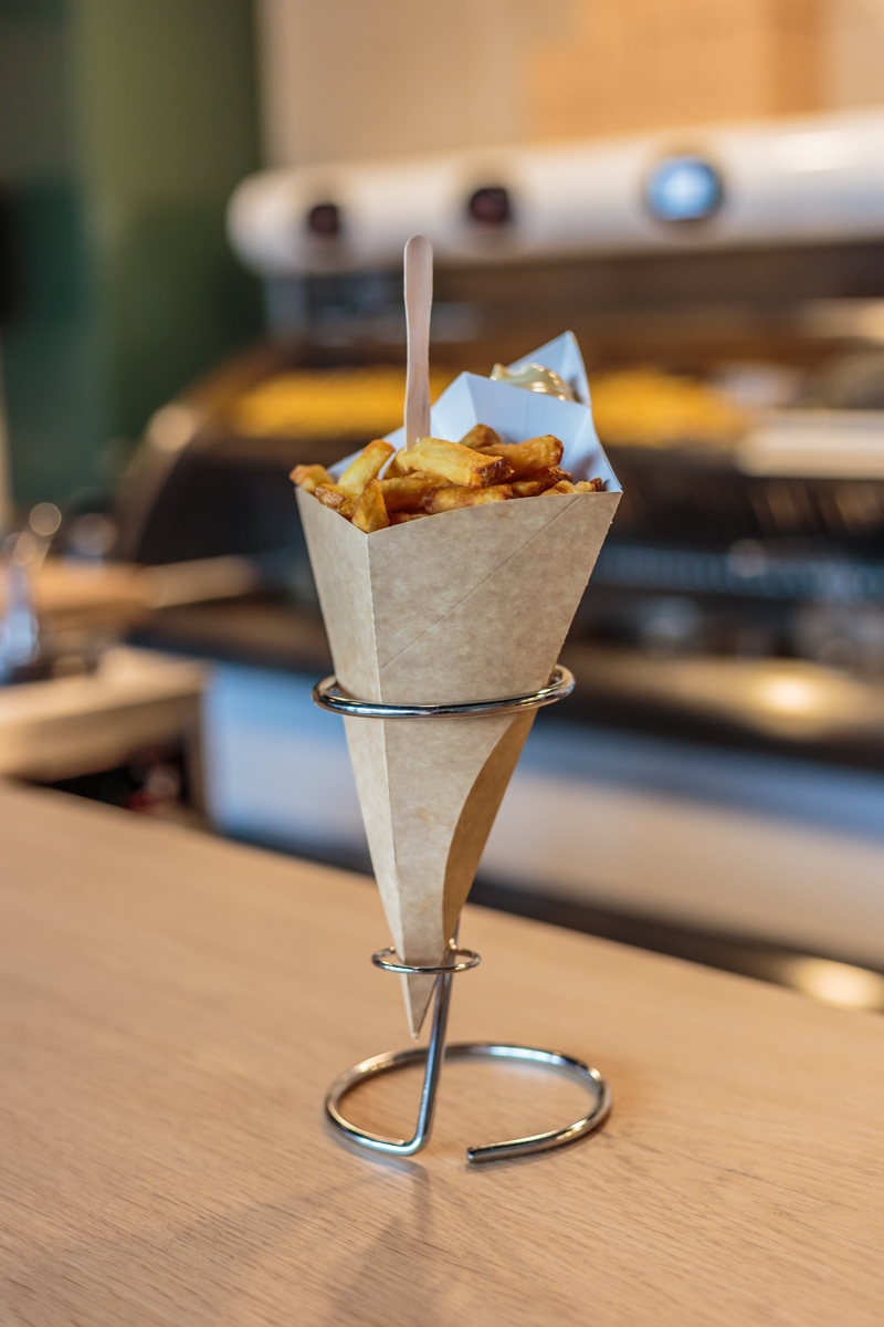 Spänesackhalter aus Edelstahl 1 Kegel