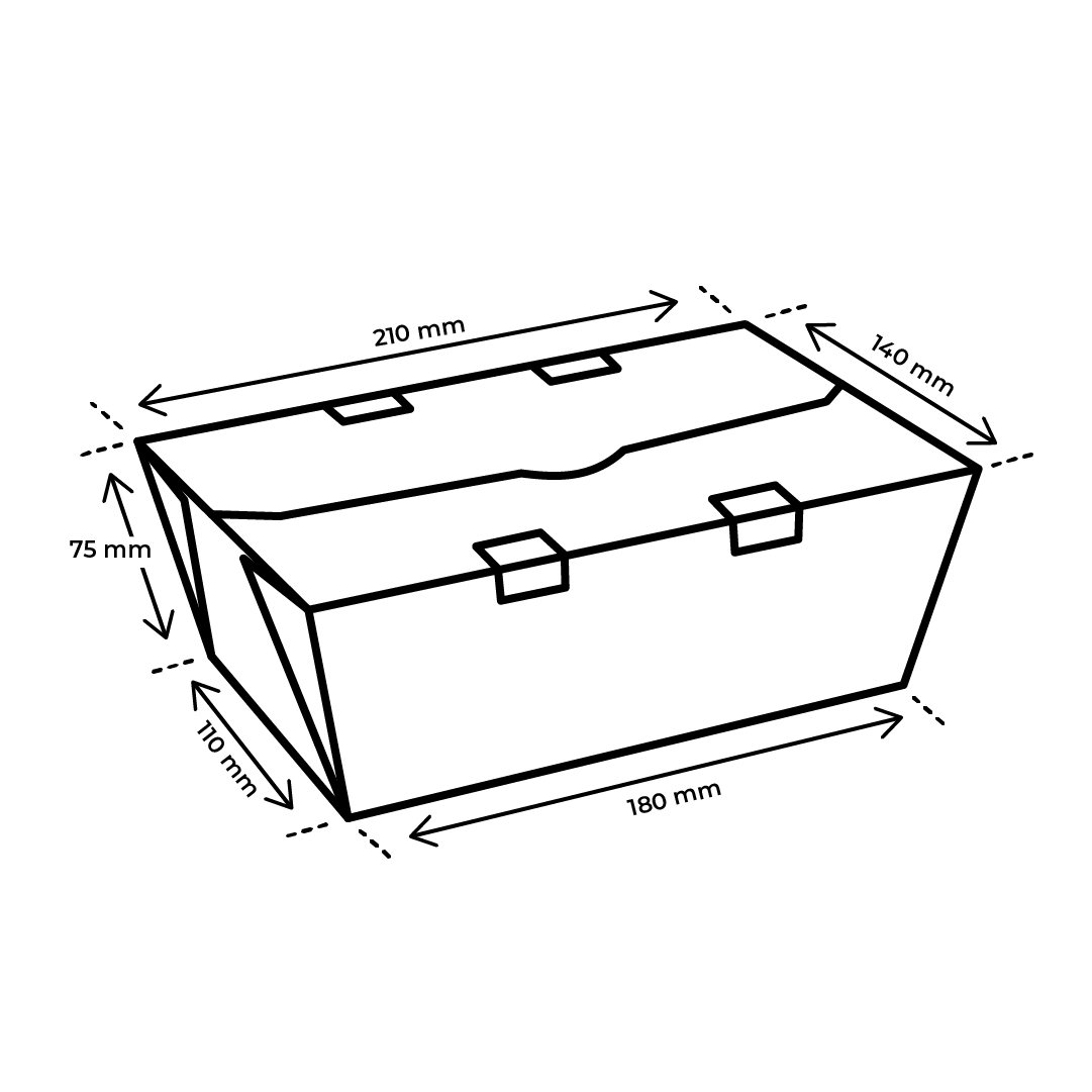 GO!Mealbox maaltijdbak 1800ml