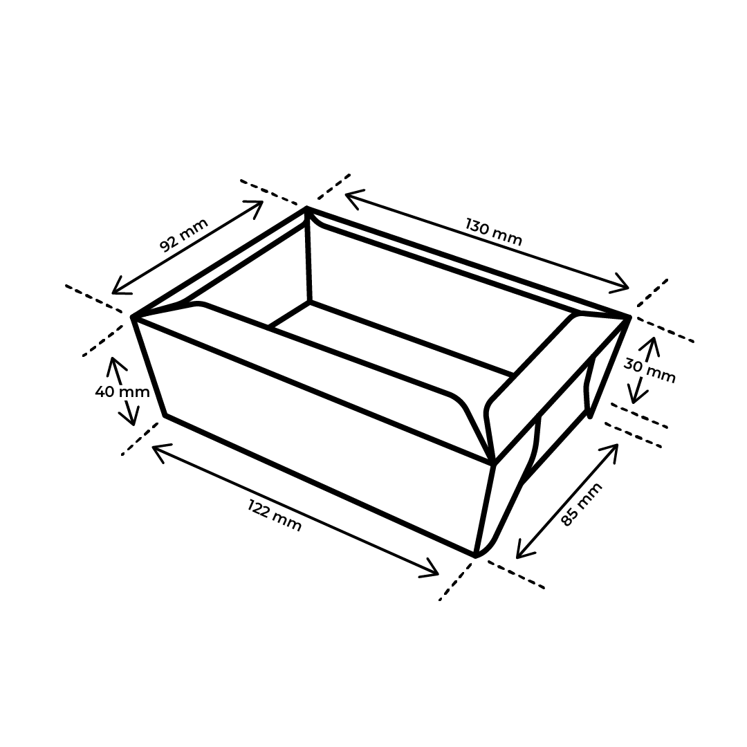 Re-Fruiter Tray® Beerentablett 125 Gramm