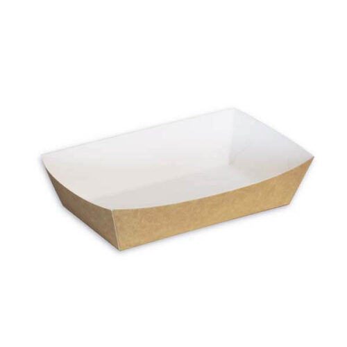 Frietbakje-A14-karton Chips-Tablett A14 Pappe