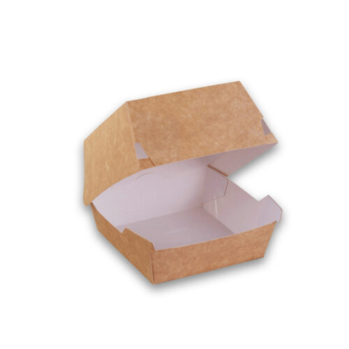 Hamburgerbox S 9x9x7 cm karton
