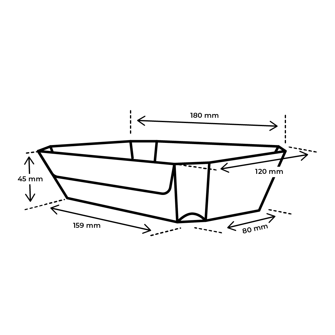 Kersenbak 500 gram Karton