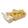 Frietbak met sausvak A7+1 Karton