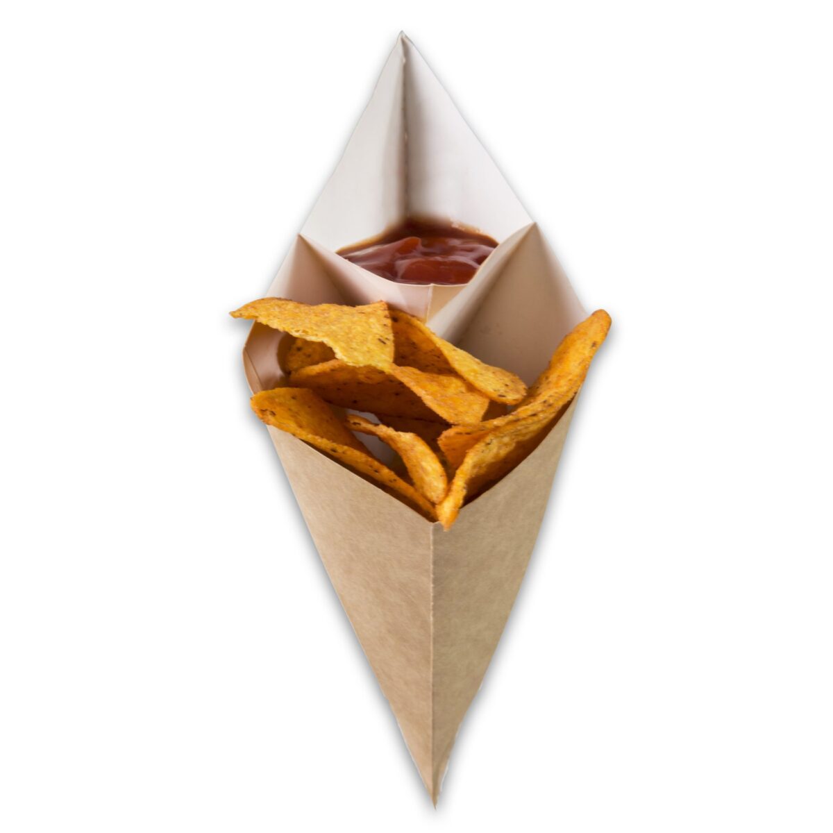 Chip ‘n Dip frietzak K21 Karton