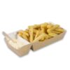 Frietbak met sausvak A9+1 Karton
