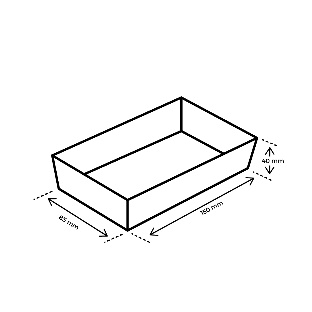 Frietbakje A14 Karton
