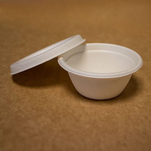 Einwegbehälter mit Deckel (120 ml)