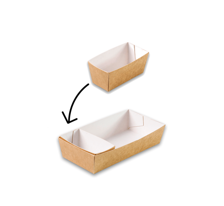 Soßentablett Pappe